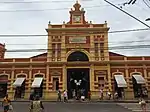 Main pavilion of market.