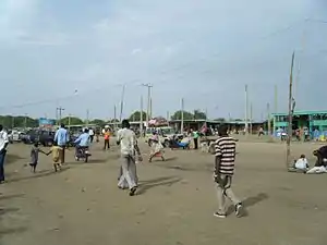 Marol Market in Bor Town (2010).