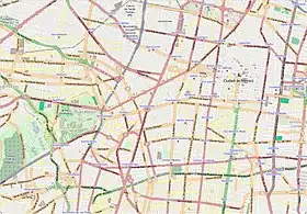 location in central/western Mexico City