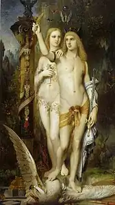 Jason and Medea (1865), 213 x 126 cm, Musée d'Orsay