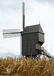 The Moulin de Valmy stands today where the Battle of Valmy took place