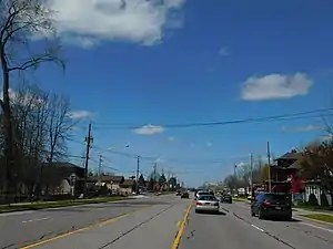 NY 78 in East Amherst