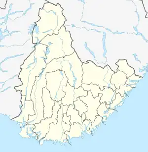 Fevik is located in Agder