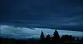 Chinook arch over Kelowna, BC, Canada, 2&nbsp;October 2007