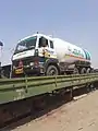 Empty LMO tankers of Inox Air Products departing from Kalamboli goods yard for the Visakhapatnam Steel Plant, 19 April 2021