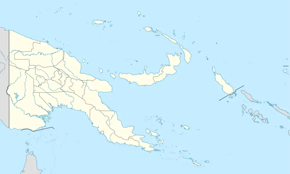 Simberi is located in Papua New Guinea