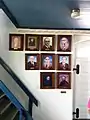 Photos of the pastors who have served the congregation