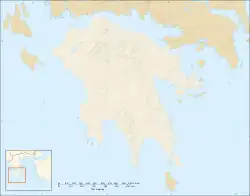 Site of Nichoria in South-West Greece