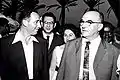 With Shimon Peres