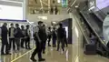 At 10:00&nbsp;pm, a large number of police officers walked into Fashion Walk.
