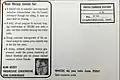 1968 election polling card