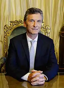 Image 16Mauricio Macri served as President of Argentina from 2015 to 2019. (from History of Argentina)