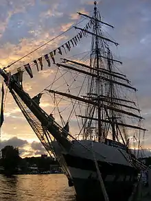 PNS&nbsp;Rah Naward, a tall ship commissioned from the British Royal Navy in 2010