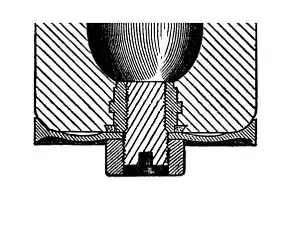 Fig 1. Attached Gas-Check Mk I.