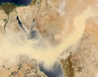 Dust storm  (May 2010)