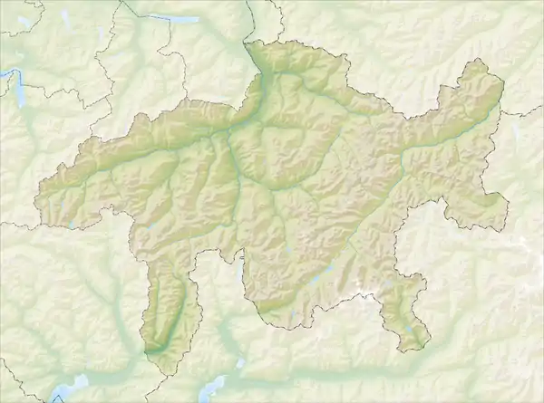 Maienfeld is located in Canton of Graubünden