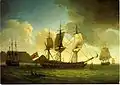 English ships in Table Bay, 1787, Robert Dodd (1787)