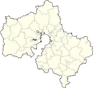 820th Main Centre for Missile Attack Warning is located in Moscow Oblast
