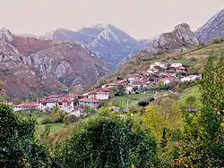 View of Sames, the capital of this municipality.