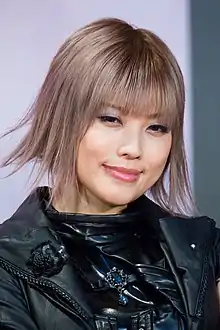 Sasaki at the Tokyo International Film Festival in October 2017