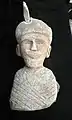 Image 1Sculptures have the cobra emblem (uraeus) that is wedged in the personages headdress Discover in Berbera, Somaliland (from History of Somaliland)