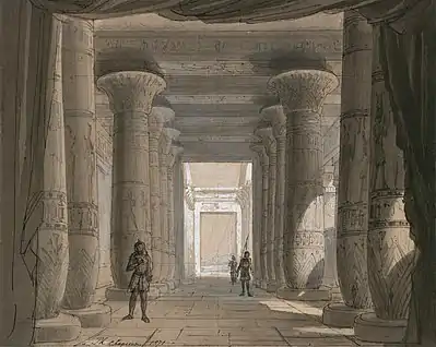 Aida (Act I, Scene 2)1871 première Royal Opera House, Cairo