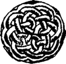 Patterned medallion.