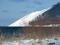 Sleeping Bear Bluff in Winter