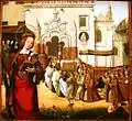Arrival of the Relics at Madre de Deus, by Cristóvão de Figueiredo and Garcia Fernandes