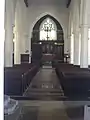 Interior, looking towards the chancel