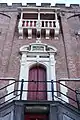 Door and balcony designed by Salomon de Bray in 1630