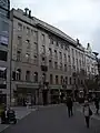 Former branch building in Prague, Na příkopě 3-5, in 2014