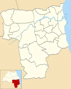 Park Lane is located in Sunderland