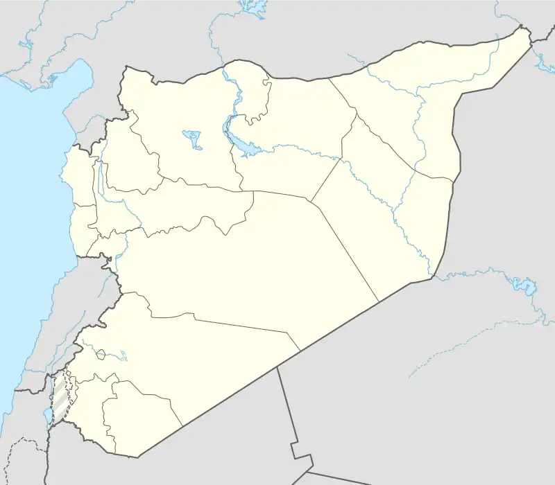 Inkhil is located in Syria