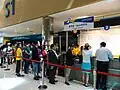 Kaohsiung Exhibition Center indoor ticket windows
