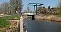 Drawing bridge near the Wolddijk-Stadsweg