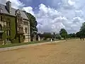 Broad Walk at The Meadow Building on the far northwestern corner of the Christ Church Meadow