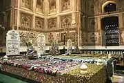 Holy graves of Hazrat Ishaan and his descendants after 8 generations Hazrat Mir Jan Shah and Mir Mahmud Shah.