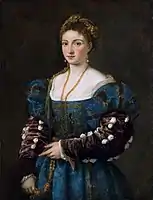 TitianLa Bella. 100 × 75&nbsp;cm.