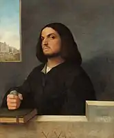 Giorgione and Titian, Portrait of a Venetian Nobleman, c.&nbsp;1507