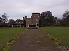 Tollerton Hall and Church