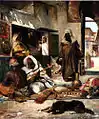 An Arms Merchant in Tangiers, 1890