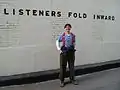 The cut-up technique in deliberately  ephemeral public art.