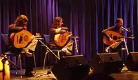 Le Trio Joubran, at a concert in Austria, 2008