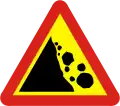 Falling rocks