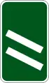 200 yards to a roundabout or the next point at which traffic may leave a primary route