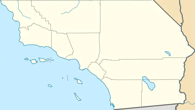 Border Fire is located in southern California