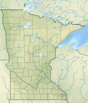 Ridder Arena is located in Minnesota