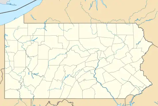 Washington's Crossing is located in Pennsylvania