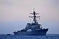 USS Barry underway on 15 April 2011